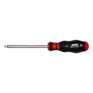 ZEBRA Screwdriver with 1/4 Inch Square Tip (Includes Ratchet Adapter)