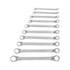 ZEBRA POWERDRIV® (12-Point) Metric Double Box End Wrench Set - Deep Offset (10 Pieces)
