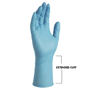 Heavy Blue Nitrile Gloves (50/Bx) - M