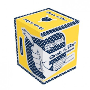 Spilfyter Spunlace Wipes - Multi-Purpose - Grab and Go Box - 200 WipesPer Box