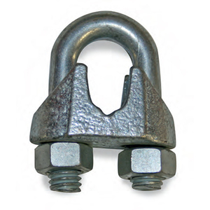 Wire Rope Clip-Malleable 1/4