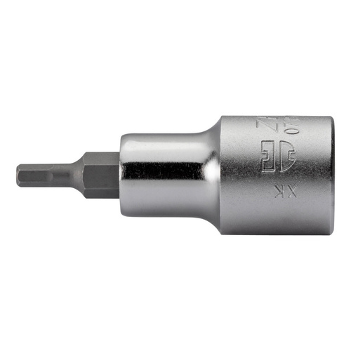 ZZEBRA 1/2 Inch Hexagon Socket Bit - 10mm - 140mm Long