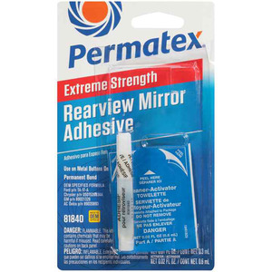 Permatex Extreme Rearview Mirror Professional Strength Adhesive