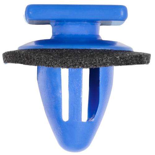 Garnish Moulding Retainer With Sealer Top Head Size: 10.5mm x 12mm Bottom Head Diameter: 12mm Stem Length: 11mm Fits Into 7.5Hyundai Veloster 2012 # On Kia Soul 2014 - On
