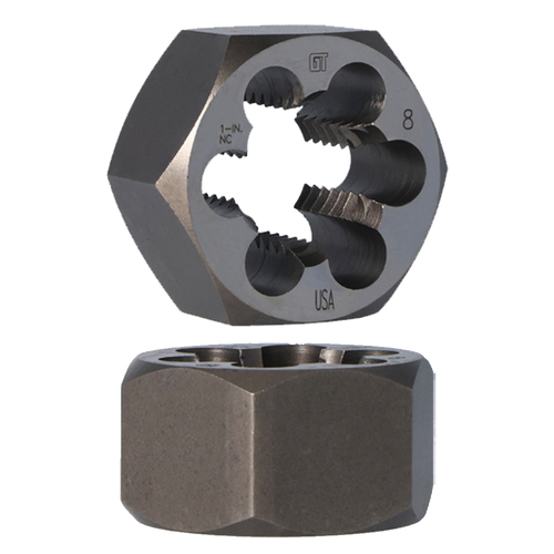 377 #8-32NC CARBON HEX DIE