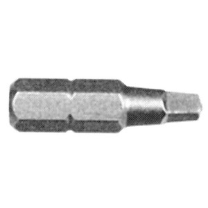 "Square Drive Recessed Hex 1/4 Inch , Tip #2, Length 1 Inch "