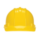 NSI Power Shell® 4-Point Ratchet Suspension Cap Hard Hat, Yellow