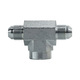 JIC FEMALE BRANCH TEE- 1/4 JIC X 1/4 FPT