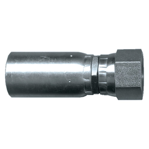 Brass SAE 37-Degree Female Swivel - Hose End U - 1/2 Inch - 5/8 Inch