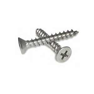 Stainless Steel 18-8 Phillips Flat Head Self-Tapping Screw 10X1/2