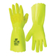 NSI Hi Vis Yellow Chemical/Impact Cut Protection Gloves, 2XLarge