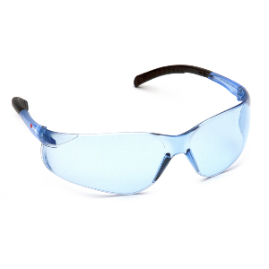 Fission Safety Glasses With Black Temple - Anti-Fatigue Blue Lens