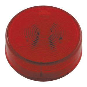 Red Clearance Marker Round 4 LEDS 2 1/2"X 1"