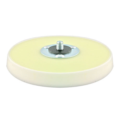 Backing Pad - Soft Riveted - Pressure Sensitive Adhesive (PSA) - 5 Inch- No Hole - 5/16-24 Inch Male Rivet - 10,000 RPM