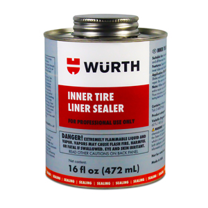 Inner Tire Liner Sealer Brush Top Can 16 Fl Oz