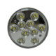 Clear Back Up Round 10 LEDS 4 1/4
