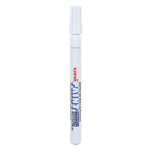 Permanent Marker Fine Bullet Tip White