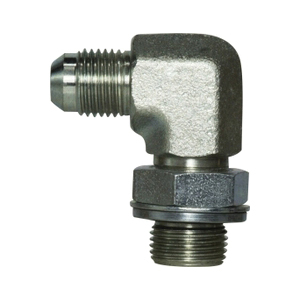 JIC TO BSPP MALE ELBOW- 1/2 JIC X 3/4-14 BSPP