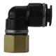 1/8  FEMALE X 5/32 TUBE DOT COMPOSITE 90