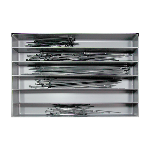 Large Box With Cable Tie Insert For Organizational System Drawer