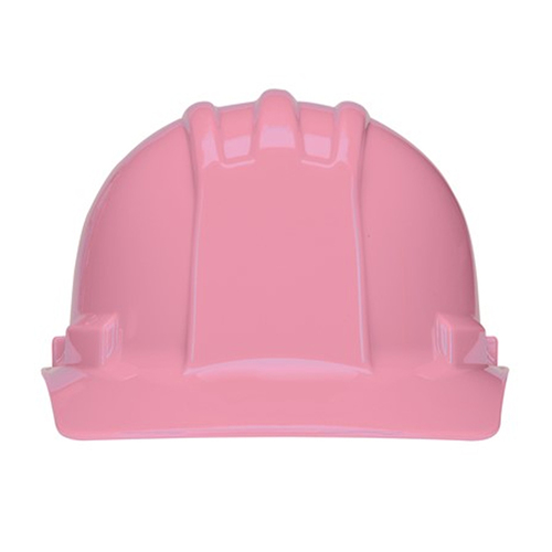 NSI Power Shell® 4-Point Ratchet Suspension Cap Hard Hat, Pink