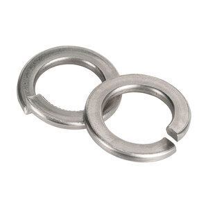Split Lock Washer - Metric - DIN 127B - A4 M6 - 316 Stainless Steel