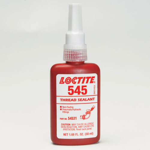 Loctite® 545 Hydraulic/Pneumatic Thread Sealant ® 50 ml Bottle
