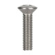 1/4-20  X 2 Phillips Oval Head Machine Screw - Standard - 316 Stainless Steel
