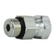 9/16-18X3/8 (3/8 OD) Male O-Ring Swivel Adapter