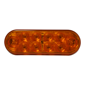 Amber Signal/Park Oval 10 LEDS 6 1/2" X 2 1/4" X 1 1/8"