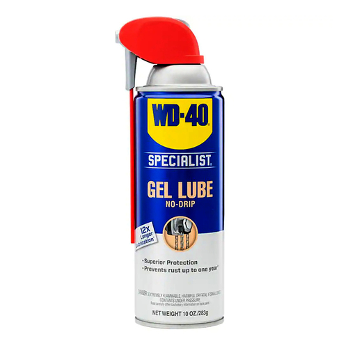 WD-40 Specialist Spray And Stay Gel Lubricant 10oz aerosol