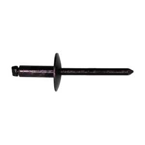 3/16 Steel Rivet Black