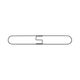 Clip-On Dust Mop Frame, 24w x 5d, Zinc Plated