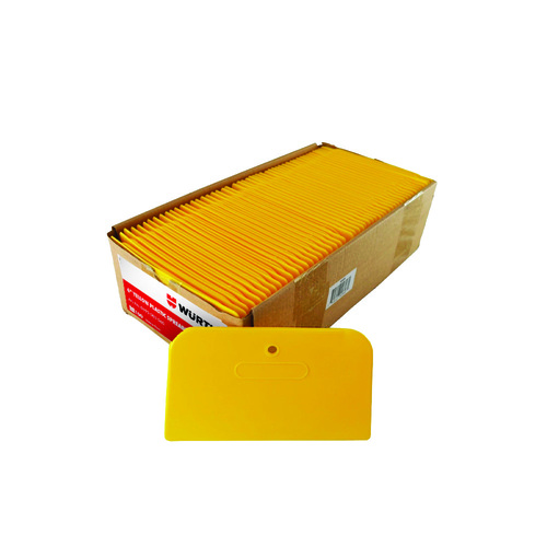 Flexible Plastic Spreader - Yellow - 4 Inch x 3 Inch