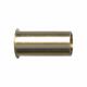 Brass DOT Air Brake - Fittings For SAE J844D - Nylon Tubing Insert - .078 In Inner Diameter (ID) 1/8 In Outer Diameter (OD)