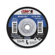 Quickie Cut# Reinforced Cut-Off Wheel - Type 27 - Zirconia - 4-1/2 x .045 x 5/8-11