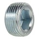 3/4 Flush Hollow Hex Plug with 7/8 Taper