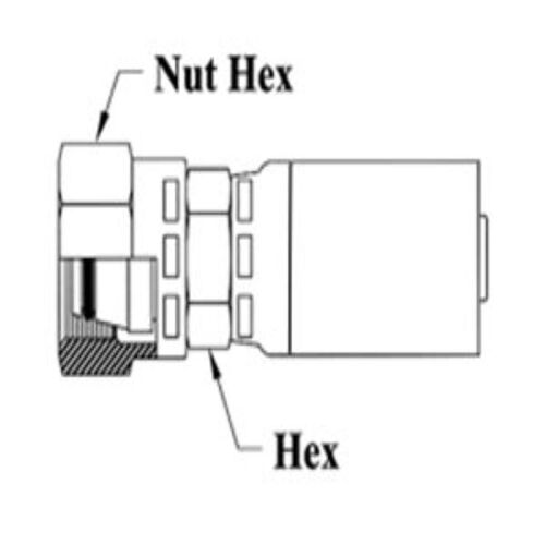 1/4 HOSE M16.1.5 DIN HEAVY 24 FE SWVL