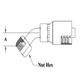 1 HOSE 1-5/16X12 JIC/SAE DUAL 45 FE SWVL