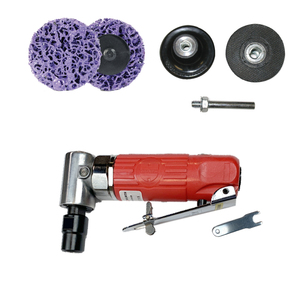 Purple Quick Strip Discs with Angle Die Grinder Package