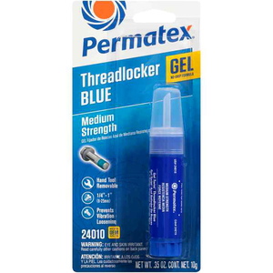 Permatex Medium Strength Threadlocker Blue Gel, 10G
