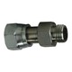 1-3/16-12X9/16-18 (3/4 OD X 3/8 OD ) Female O Ring Face Seal Reducer