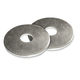 Fender Washer Flat Yellow Galvanized 6X18