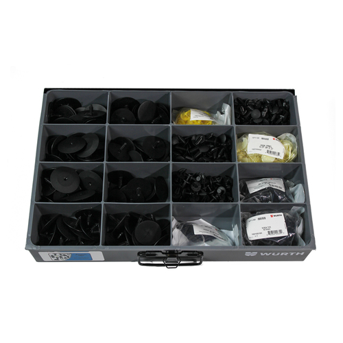 Retainer Clip Assortment 990 Pcs