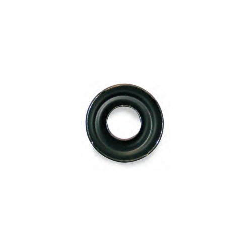 Trim Washers Countersunk Black Zinc Plated Brass #8