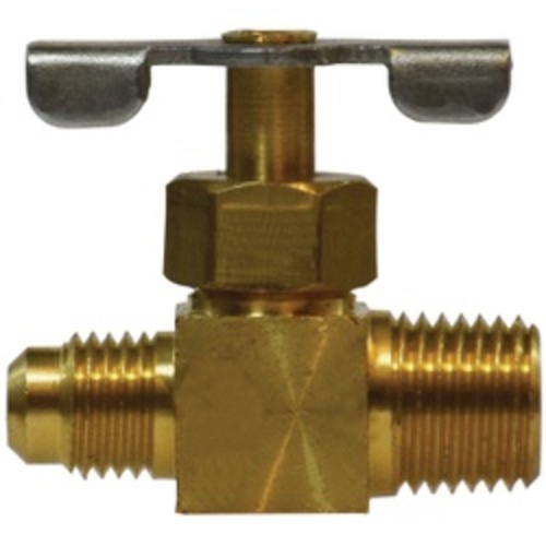 1/4X1/8 M FL X M 90 NEEDLE VALV