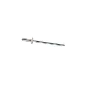 Button Head Blind Rivet Aluminum Body & Steel Mandrel 1/8 Diameter 5/16 Long