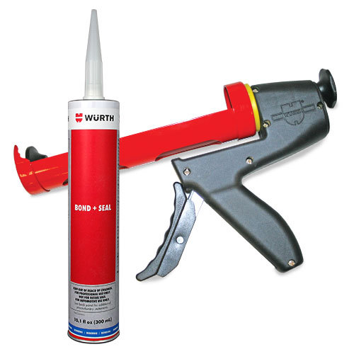 Adhesiveflex Grey with Deluxe Caulk Gun Package