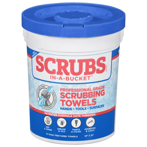 Fo Hd Scrubbing Towel 72Ct