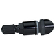 Gloss Black Aluminum Valve Stem for TPMS Sensor